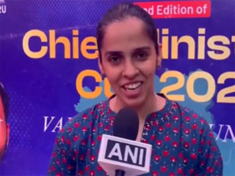 Saina Nehwal Attends Chief Minister's Cup Ceremony, Backs Telangana Athletes
