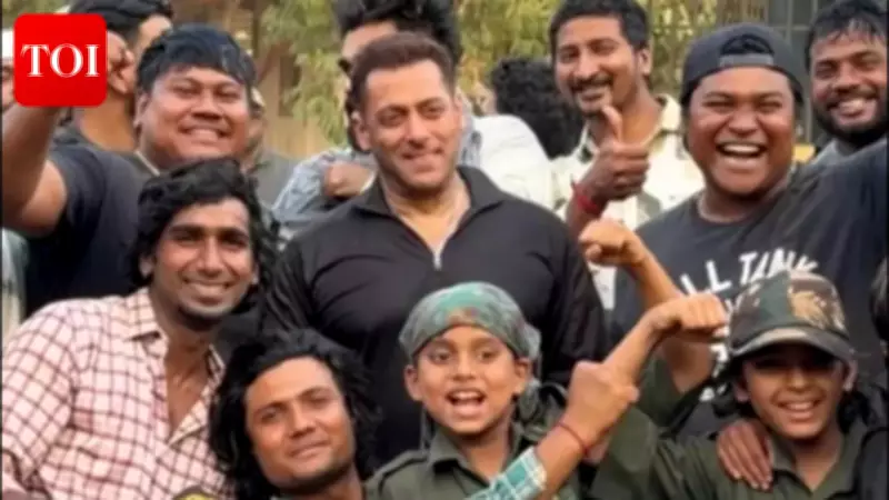 Salman Khan Smiles on 'Battle of Galwan' Set Amid Father's Health Recovery