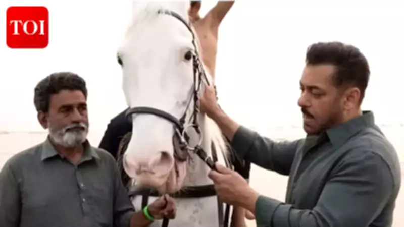 Salman Khan's Personal White Horse Stars in 'Main Hoon' Song from 'Battle of Galwan'