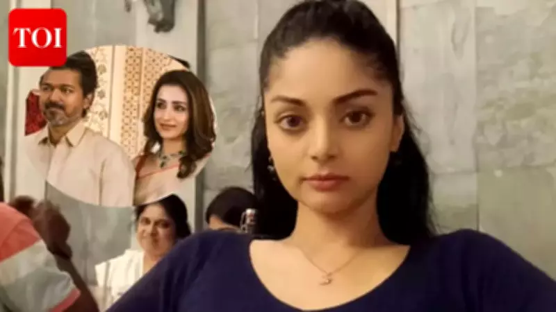 Sanam Shetty Criticizes Viral Video of Vijay and Trisha at Wedding, Sparks Online Debate