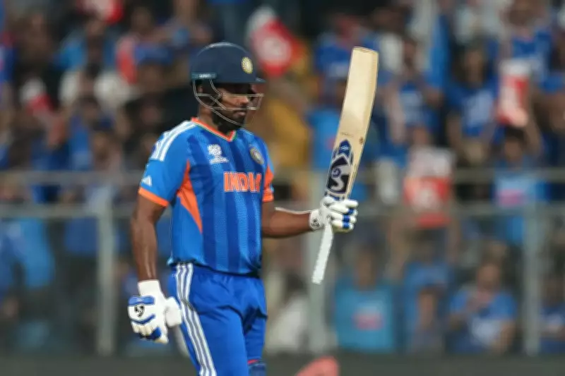 Sanju Samson's Record-Breaking 89 Powers India to T20 World Cup Final