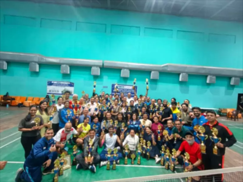 Sargon and Deepak Clinch Badminton Championship Titles in Chandigarh