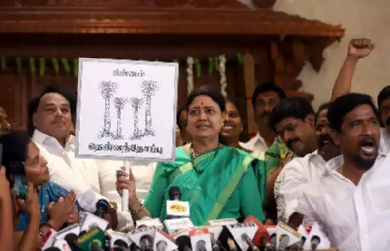 Sasikala Launches AIPTMMK with Coconut Grove Symbol, Targets DMK Government
