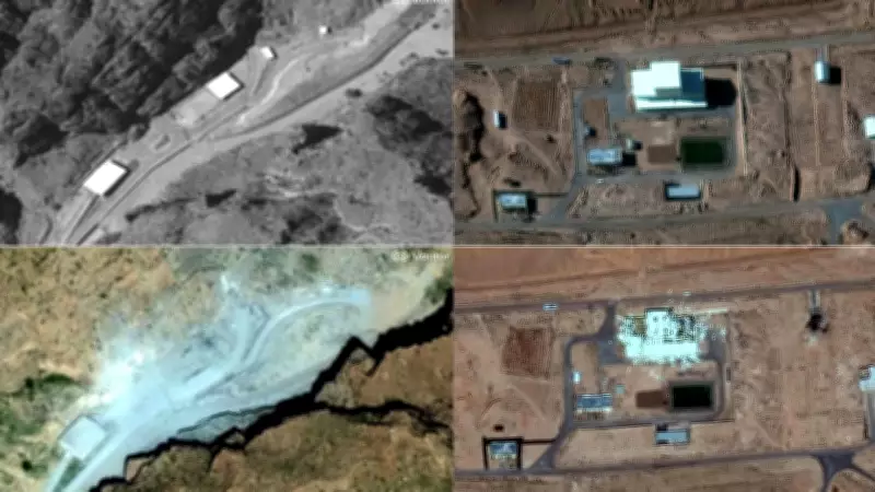 Satellite Images Expose Damage to Iranian Military Bases After Israeli Strikes
