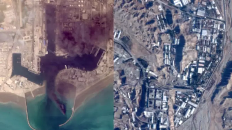 Satellite Images Reveal Widespread Destruction Across Middle East in Iran War