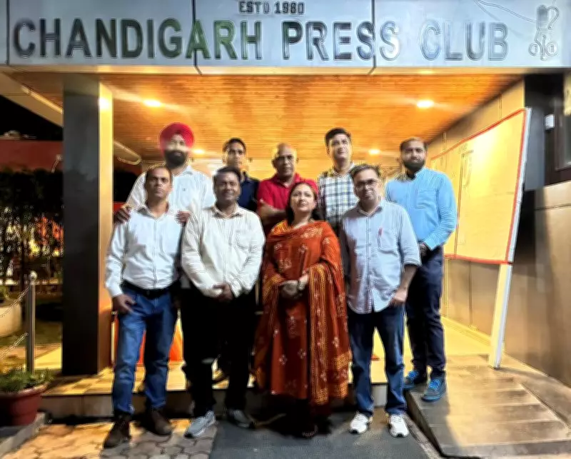 Saurabh Duggal Elected President of Chandigarh Press Club