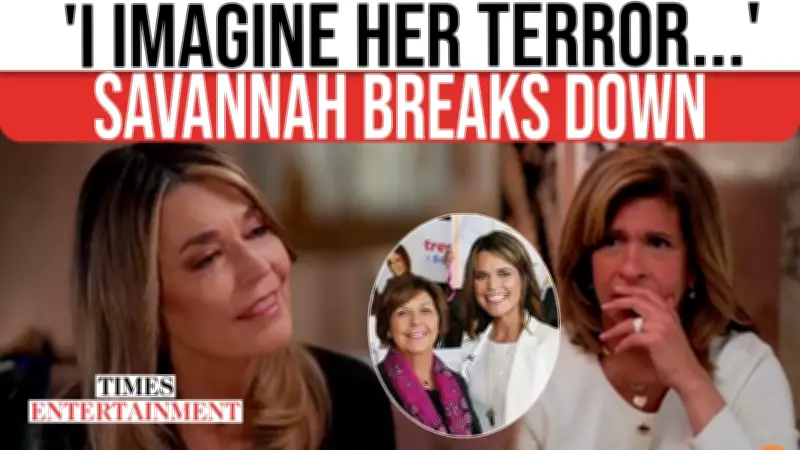 Savannah Guthrie Fights Tears in First Interview Since Mother's Disappearance