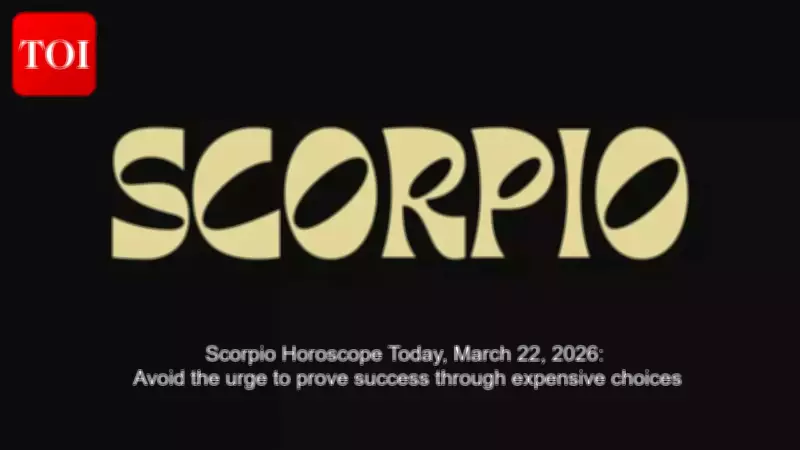 Scorpio Daily Horoscope: Moon and Saturn Boost Focus for Achievement