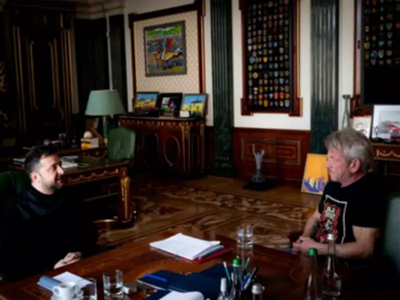 Sean Penn Skips Oscars for Kyiv Meeting with President Zelenskyy