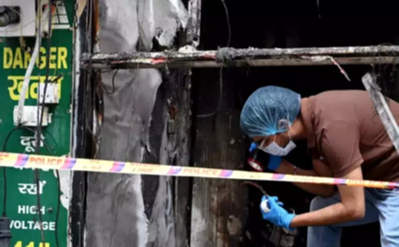 Second Fire Erupts in Delhi Building Days After Deadly Blaze Killed Nine