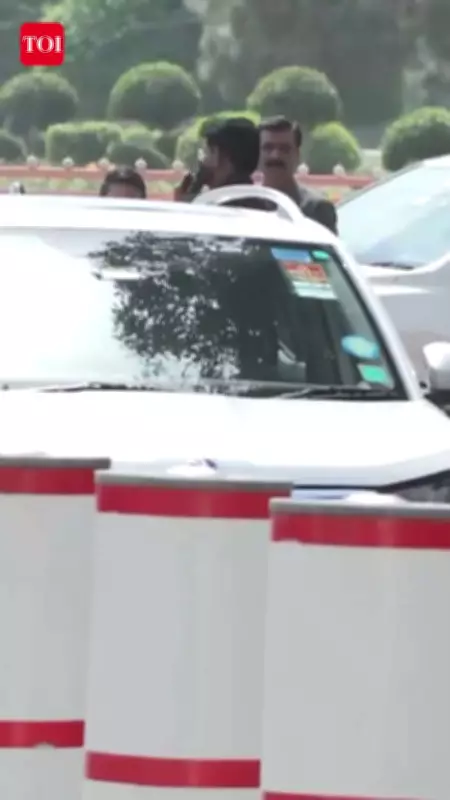 Security Siren Halts Vehicle Entry at Parliament Complex After Barrier Malfunction