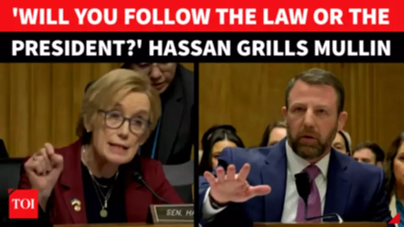 Senator Hassan Grills DHS Nominee Mullin on Rule of Law and Immigration