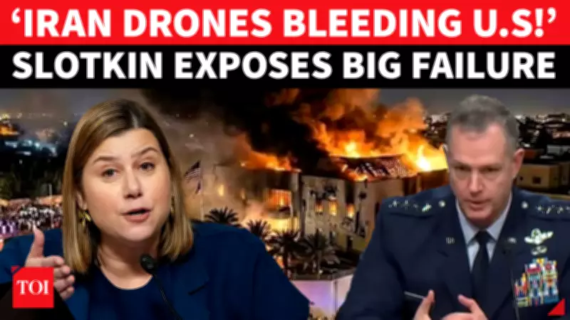Senator Slotkin Warns of Cheap Iranian Drones Outpacing U.S. Military Defenses