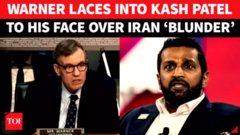 Senator Warner Clashes With FBI, Intel Chiefs Over Iran War Intelligence Failures