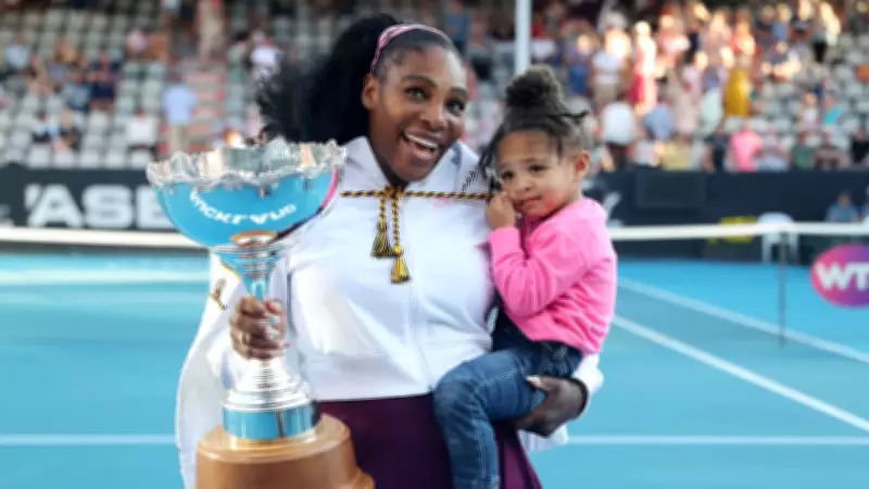 Serena Williams Shares Heartwarming 90s Throwback Video with Daughter Olympia
