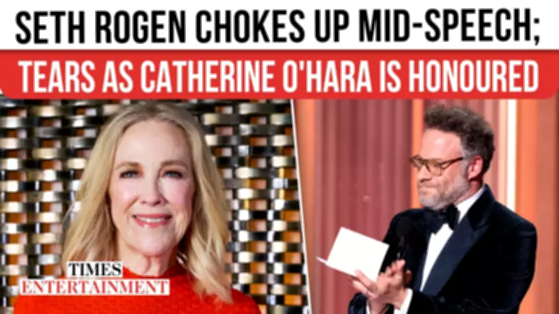 Seth Rogen Fights Tears in Emotional Tribute to Catherine O'Hara at Actor Awards