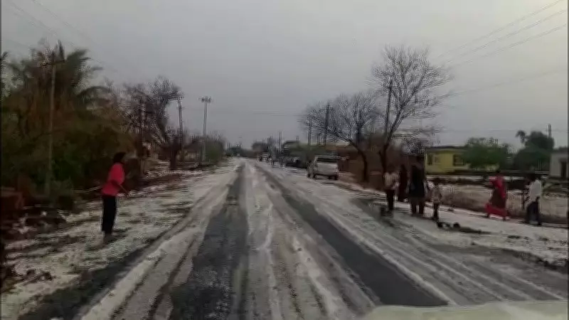 Severe Thunderstorms and Hail Batter North Karnataka, Causing Crop Damage