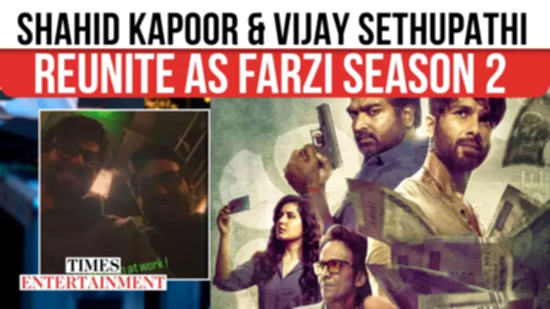 Shahid Kapoor Begins Filming Farzi Season 2, Shares Behind-the-Scenes Photos