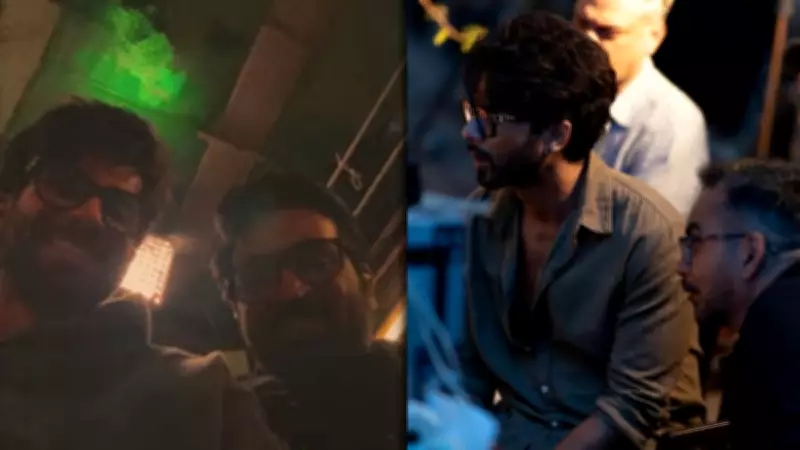 Shahid Kapoor Shares First Look from Farzi 2 Sets with Vijay Sethupathi