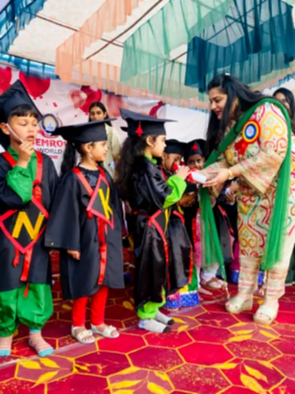 Shemrock World School Ropar Celebrates UKG Graduation Ceremony