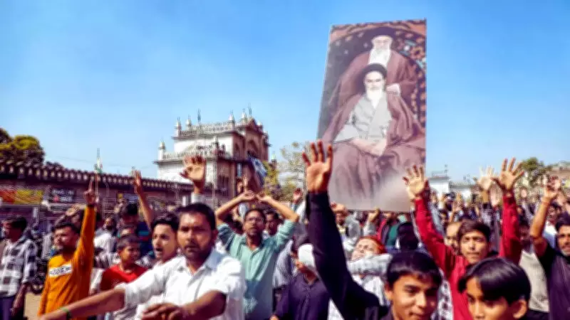 Shia Community in Lucknow Protests Iran Leader's Killing, Announces Mourning