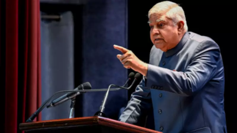 Shiv Sena (UBT) Alleges Forced Resignation of Ex-VP Jagdeep Dhankar