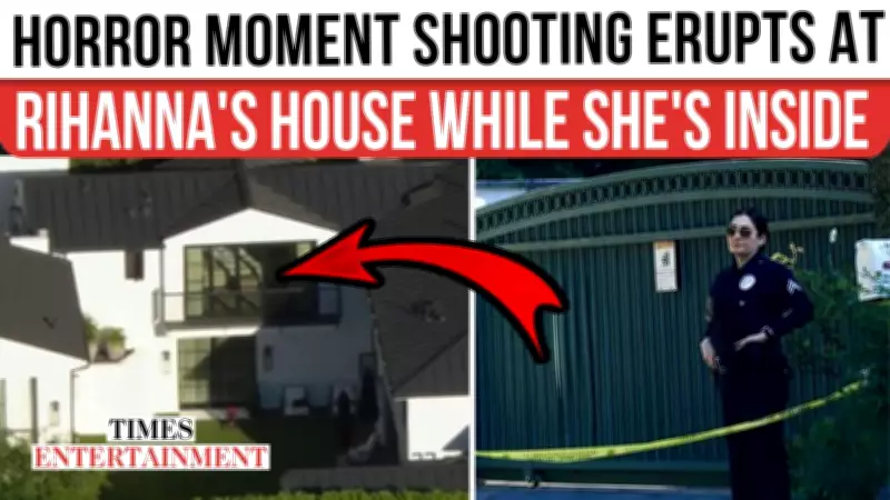 Shooting Incident Outside Rihanna's Beverly Hills Mansion, Woman Detained