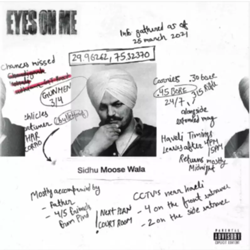 Sidhu Moosewala's New Song Poster Sparks Theories About His Murder Details