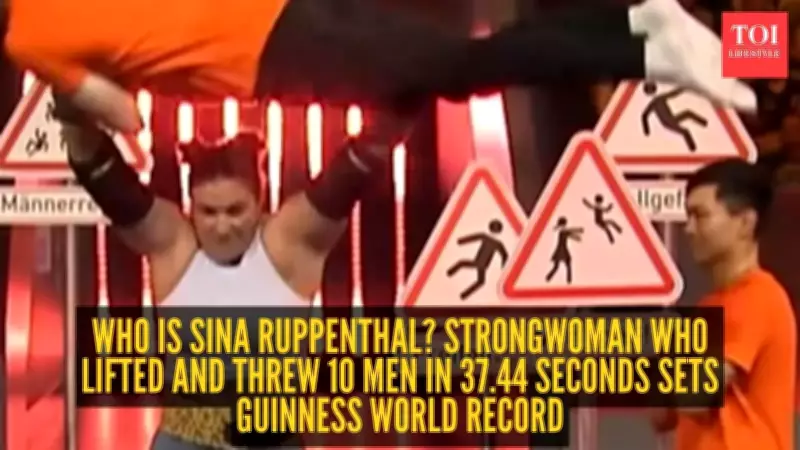 Sina Ruppenthal Sets Guinness Record by Throwing 10 Men in 37.44 Seconds