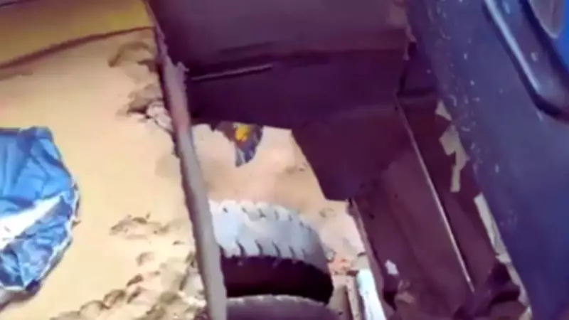 Six-Year-Old Girl Dies After Falling Through Broken School Bus Floor in Kasganj