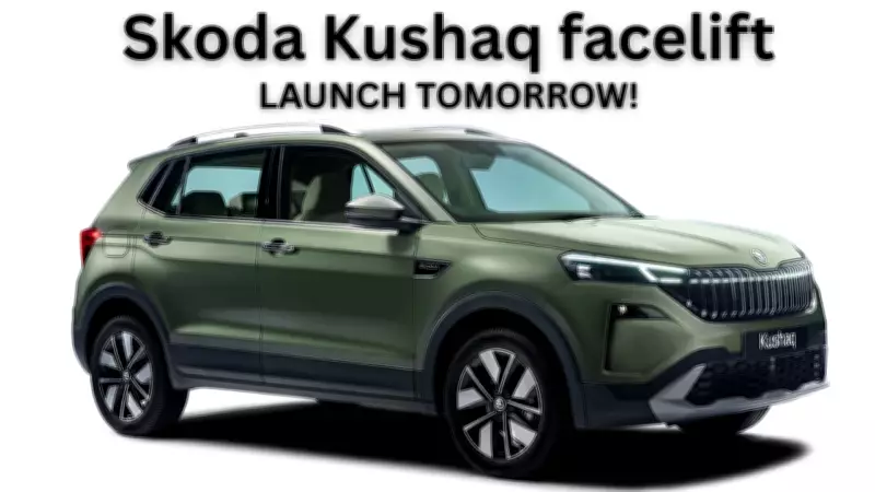 Skoda Kushaq Facelift Launches Tomorrow in India with New Design & Features