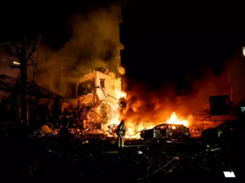 Smoke Billows from Israeli Military HQ Amid Iran's Retaliatory Strikes