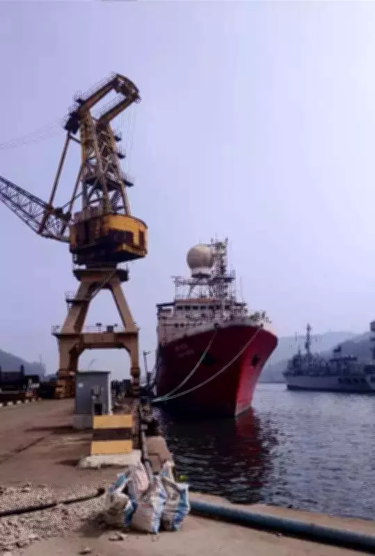 Snakes on a Ship: Python, Cobra Halt Repairs at India's Historic Research Vessel