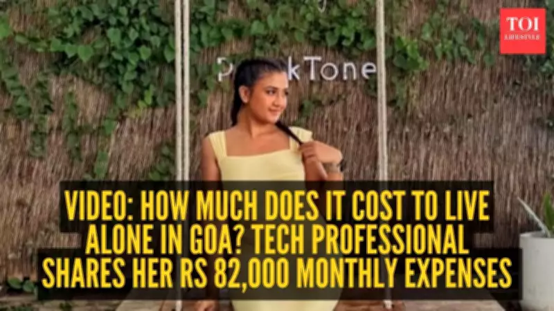 Software Engineer Reveals Rs 82,000 Monthly Cost of Living Alone in Goa