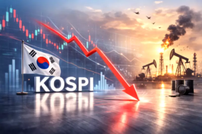 South Korea's Kospi Plunges 13% Amid Middle East Crisis, Ending AI-Driven Rally
