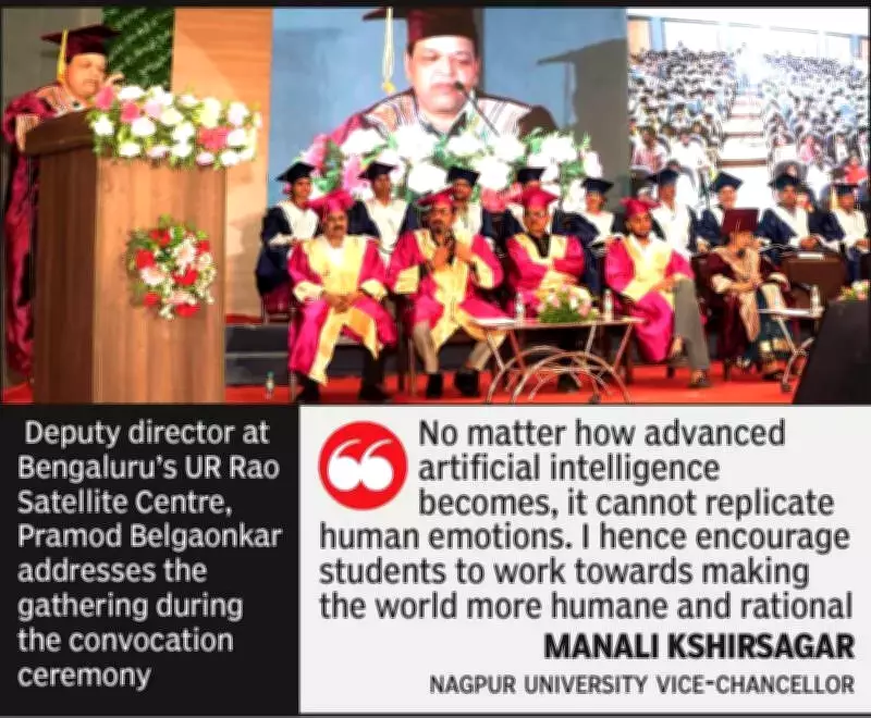 Space Official Urges Youth to Use Tech for Social Uplift at Nagpur Convocation