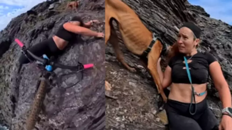 Spanish Cyclist Cecilia Sopeña's Cliff-Side Scare Goes Viral, Sparks Online Debate