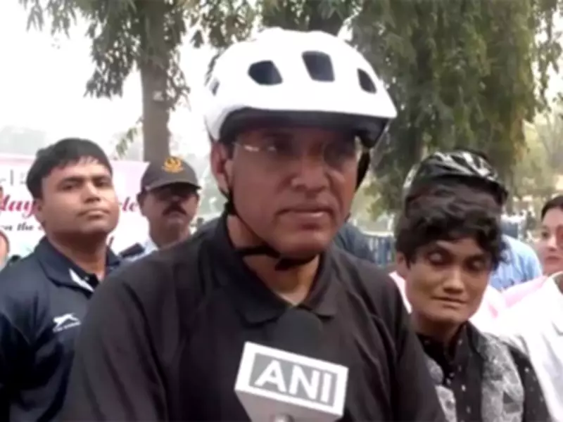 Sports Minister Mandaviya Leads FIT India Pink Cyclothon on Women's Day