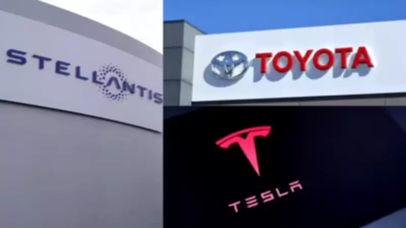 Stellantis, Toyota, Subaru Opt Out of Tesla's 2026 EU Carbon Credit Pool