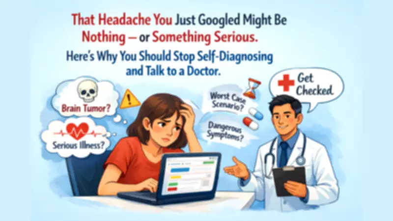 Stop Googling Symptoms: Doctors Warn Against Self-Diagnosis and Urge Medical Consultation