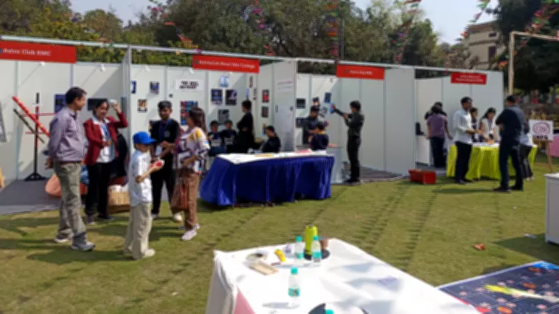 Students Discover Weight Varies on Planets at Delhi Science Festival