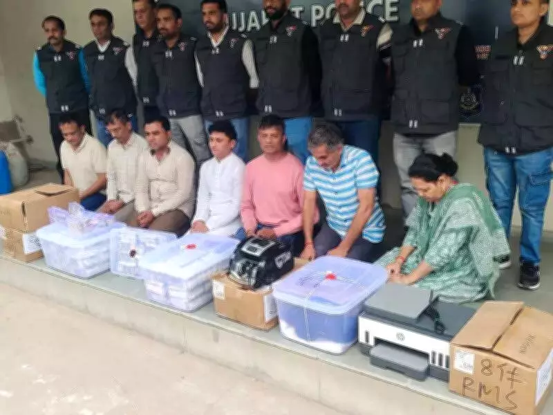 Surat Counterfeit Rs 500 Note Gang: China Paper, Local Testing, Angadia Circulation