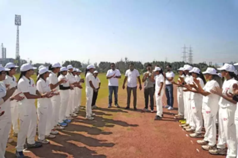Surat District Cricket Association Holds Historic Girls' Selection Trials