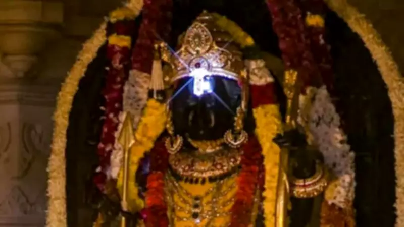 Surya Tilak Ceremony Illuminates Ram Lalla Idol in Ayodhya on Ram Navami