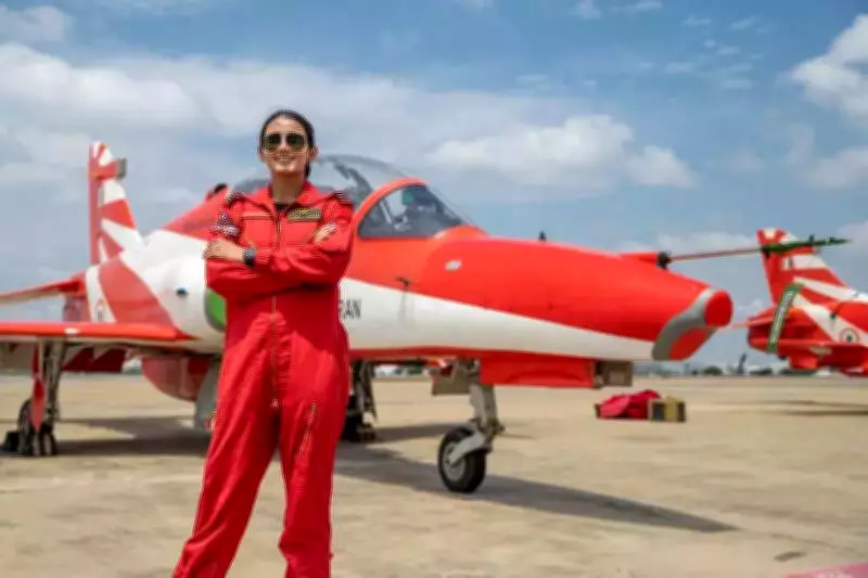 Suryakiran Aerobatic Team's Chandigarh Show Features Local Heroes in the Sky