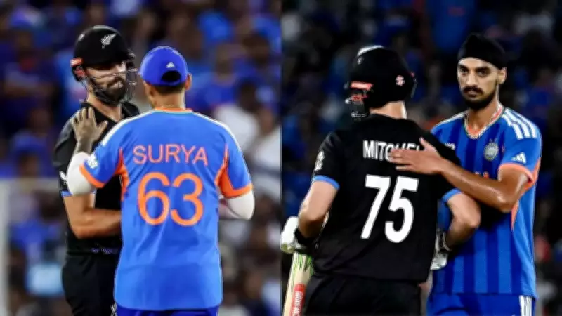 Suryakumar Yadav Personally Apologized to Daryl Mitchell After Arshdeep Incident in World Cup Final