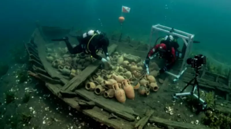 Swiss Lake Reveals 2,000-Year-Old Roman Shipwreck with Military Escort Evidence