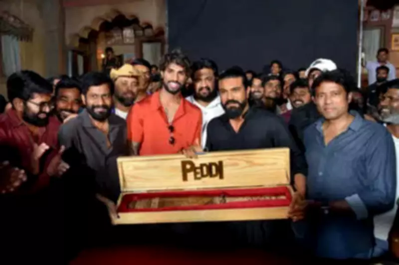 T20 World Cup Winner Tilak Varma Visits Ram Charan's 'Peddi' Sets, Impressed by Film's Authenticity
