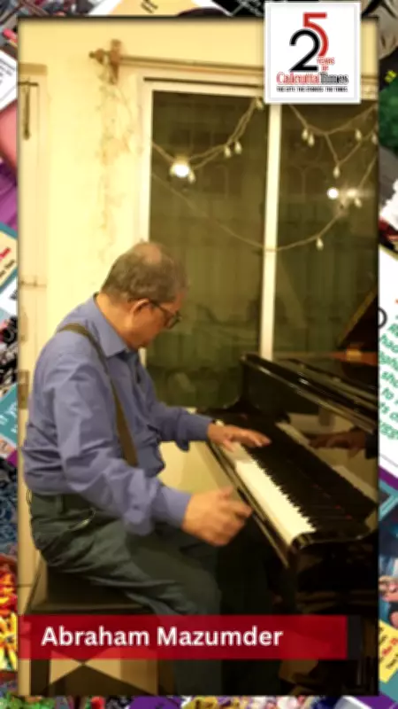 Tabla Maestro Abraham Mazumder Celebrates Calcutta Times' 25th Anniversary