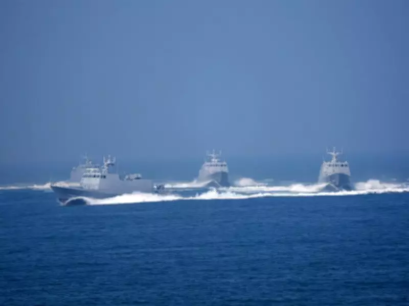 Taiwan Detects 6 Chinese Naval Vessels and Official Ship Near Its Waters